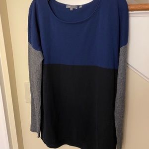 Vince Colorblock cashmere sweater